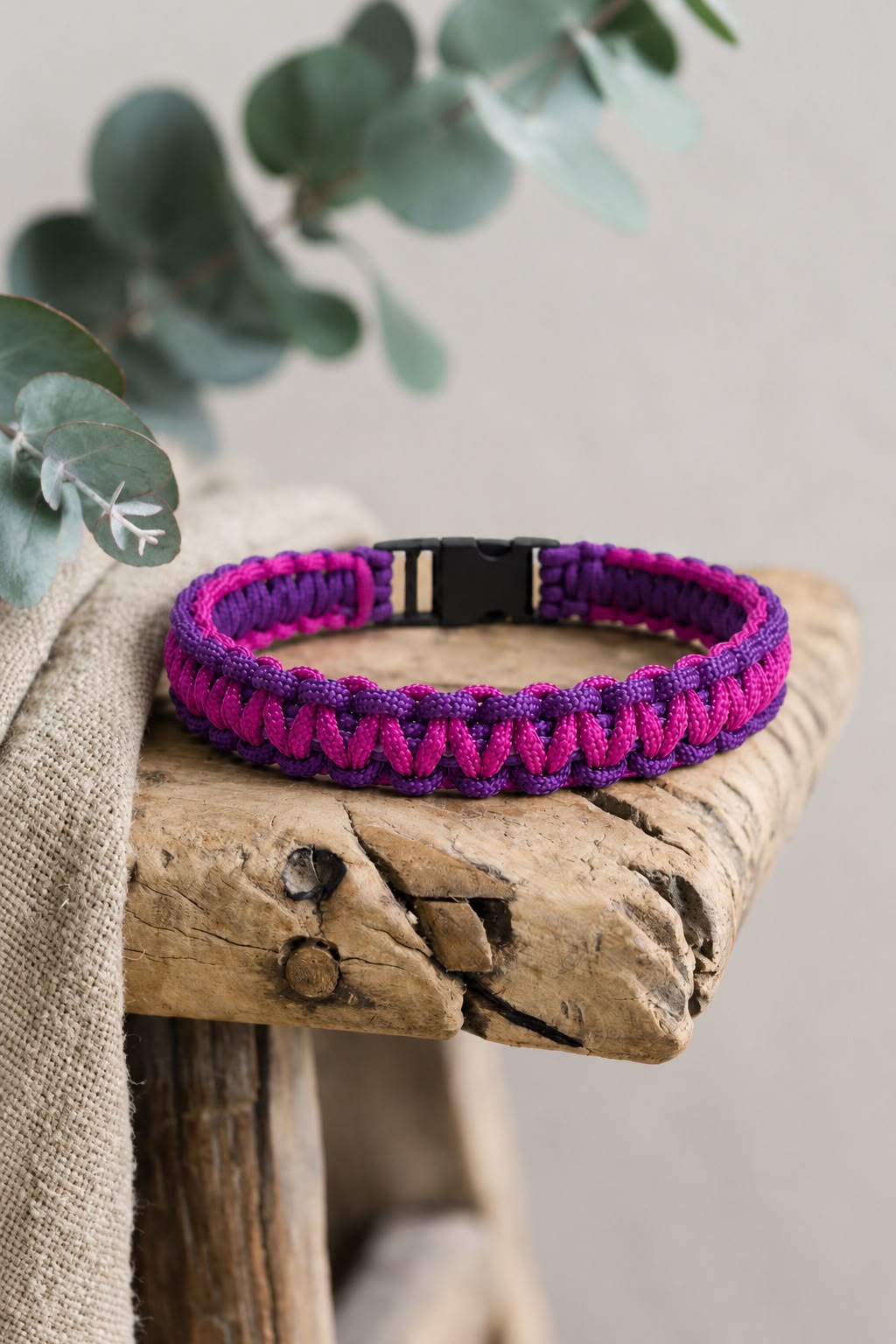 Coleira Artesanal Paracord